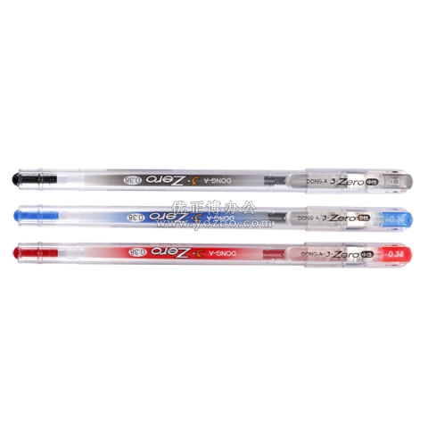 東亞 3-ZERO中性筆 0.38mm