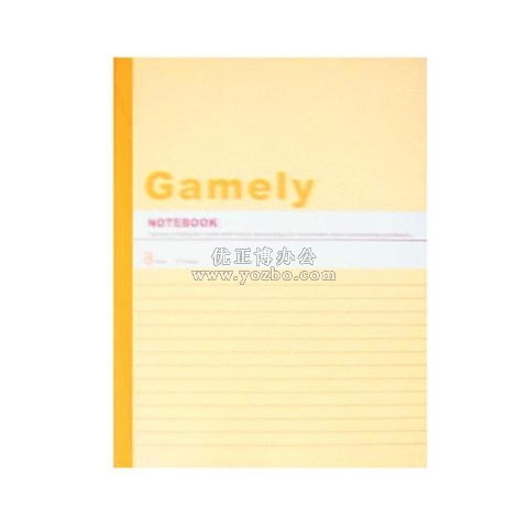 嘉順達Gamely A4頁軟抄本/筆記本210*297mm