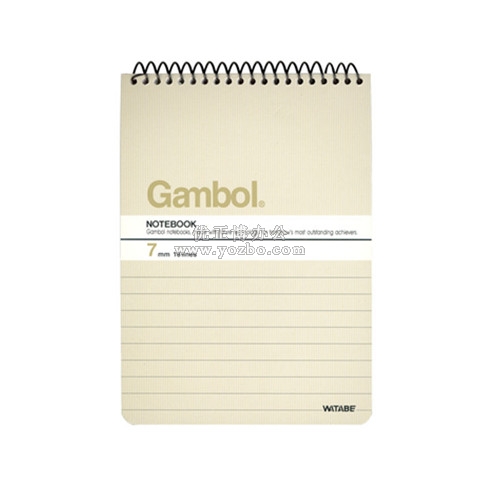 渡邊 SA6506X 豎翻線圈本 螺旋裝訂本 A6/50頁