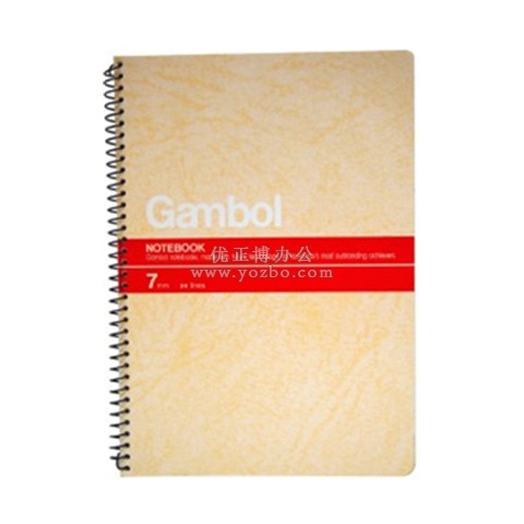 渡邊 S6807 線圈本 活頁本(螺旋裝訂本)B5/80頁