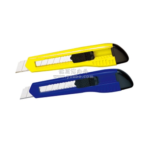 得力2003 美工刀 附帶折刀器 0.5×18×100mm