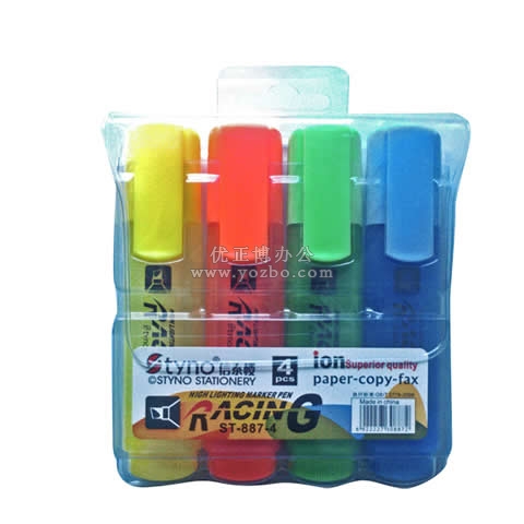 信泰樓熒光筆 ST-887-4