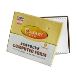 金絲雀電腦打印紙 80列三層 1200張/箱