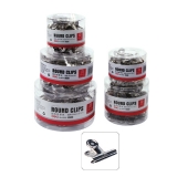 得力 筒裝圓形鐵票夾 規(guī)格19~64mm