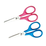 得力6025 小號學生剪刀 安全圓角設計 規(guī)格114mm 