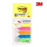 3M報事貼 合宜系列 687-5A彩色指示標簽 分類紙