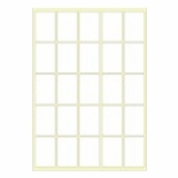 A4進(jìn)口不干膠 電腦打印標(biāo)簽 啞面55*37mm 25小張/頁(yè)