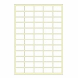A4進口不干膠 電腦打印標簽 啞面38*23mm 60小張/頁