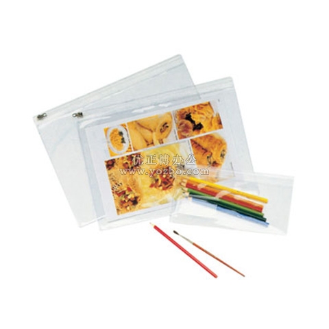 和興盛 4191 鐵拉鏈頭 新穎PVC拉邊袋A4