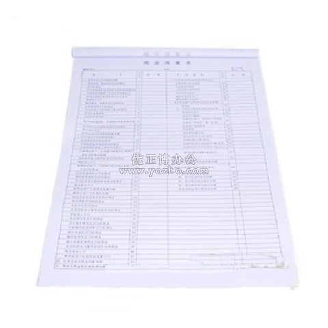 立信 現(xiàn)金流量表 8K/50頁(yè)