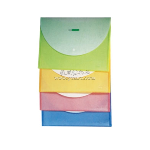 和興盛 弧形雙袋鈕扣文件袋X316 A4