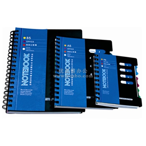 紅緣 線圈本 螺旋裝訂本 L45系列 100頁