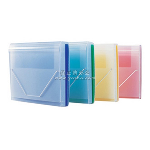 天順 粘貼透明13層風琴包T4009 A4