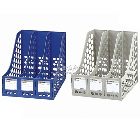 齊心 三格資料架 B2113