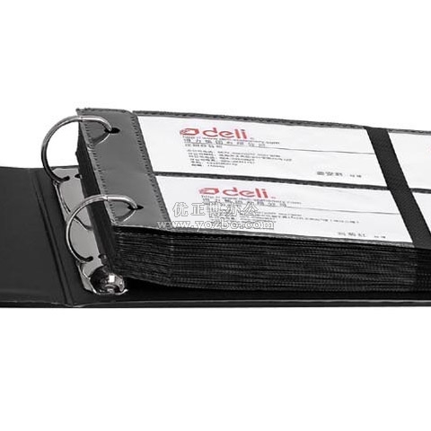 得力活頁名片冊 (600張) 5798