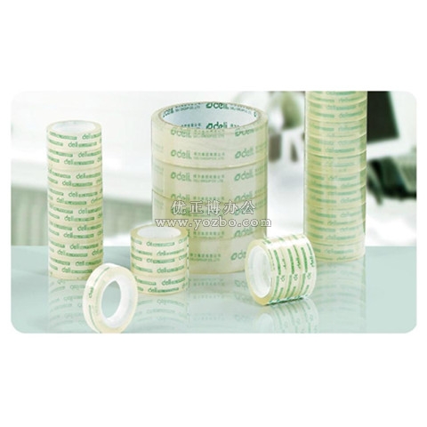 得力 透明膠 文具膠帶 30015型 12mm*30y