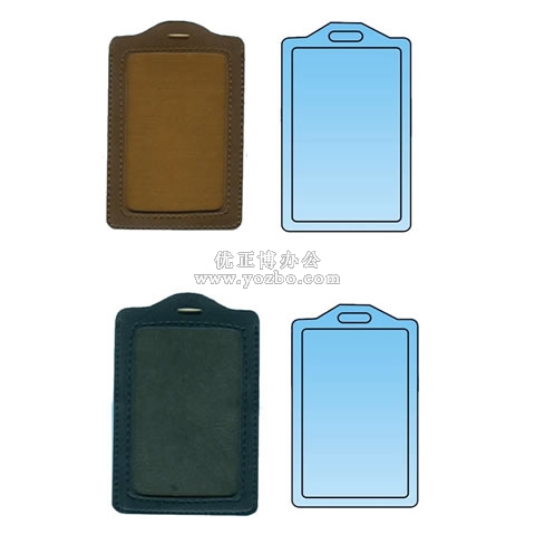 仿皮證件卡 110*72mm 廠牌套 工作證 胸卡 證件套