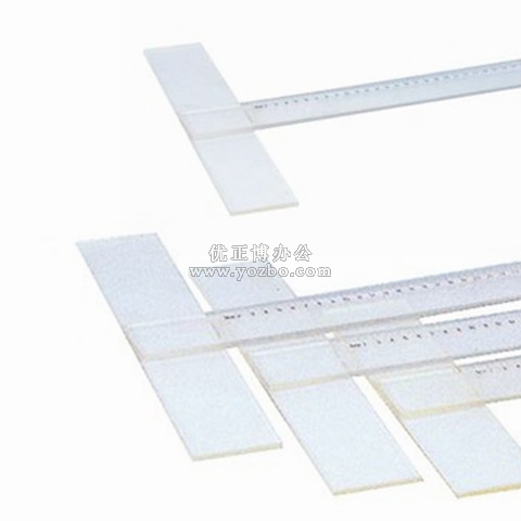 得力（DeLi）93cm有機(jī)丁字尺8412