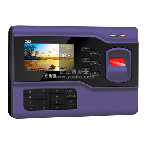 科密指紋考勤機C62 彩屏 U盤采集數據 TCP/IP通訊