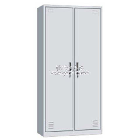 鋼制更衣柜 LB-W-033二門更衣柜 帶鎖鐵皮工衣柜