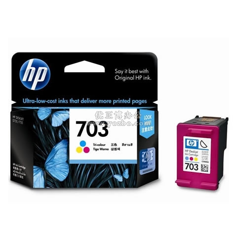 惠普 703號CD888AA 彩色墨盒
