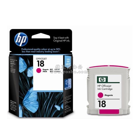 惠普 18號C4938A 品紅色墨盒