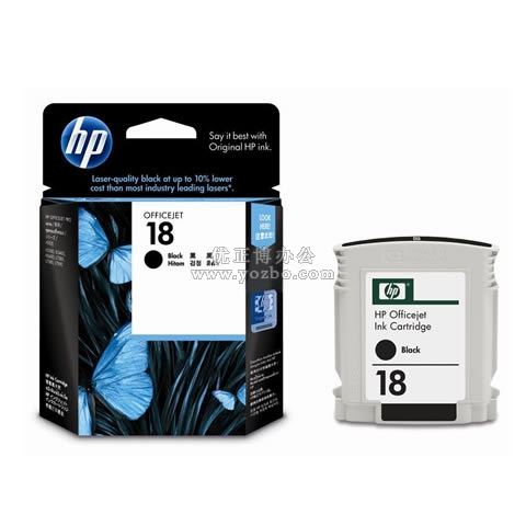 惠普 18號C4936A 黑色墨盒