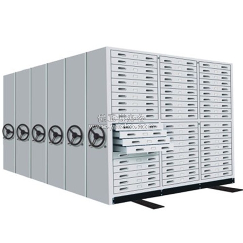 密集架 密集柜 機(jī)械式移動(dòng)檔案密集柜 LB-M-002