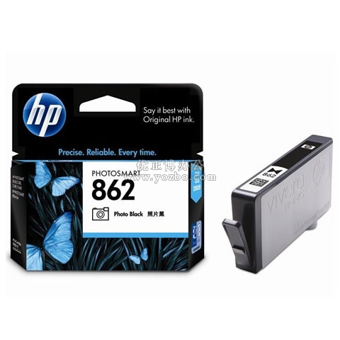 惠普 862號(hào)CB317ZZ 照片黑色墨盒