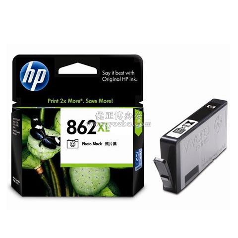 惠普 862XL號CB322ZZ 高容照片黑色墨盒