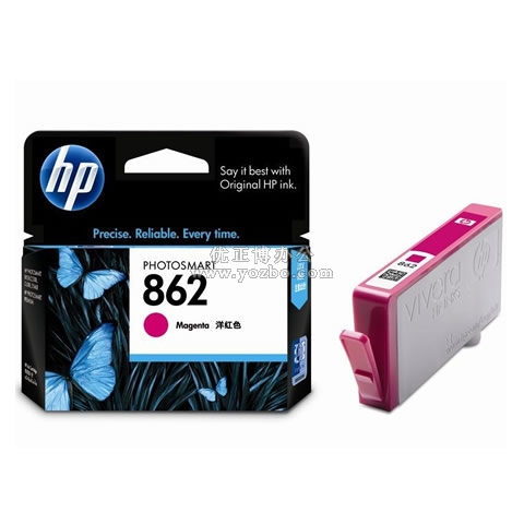 惠普 862號CB319ZZ 品紅色墨盒