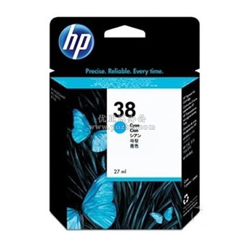 惠普 38號C9415A 青色墨盒