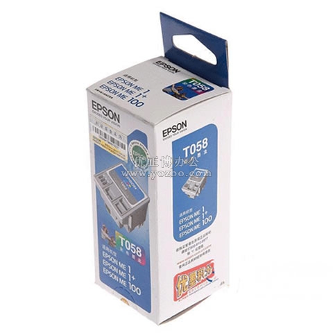 愛普生 T058 兩支裝彩色墨盒 C13T058080BD