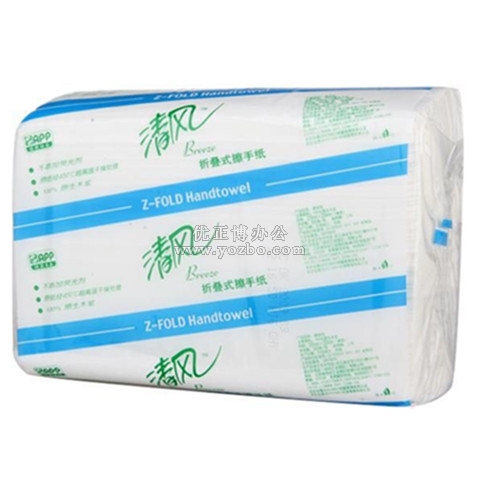 清風擦手紙 折疊式擦手紙 20包/箱 B913