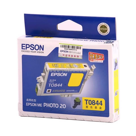 愛普生 T0844 黃色墨盒 C13T084480