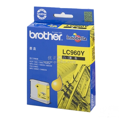 兄弟(brother) LC960Y 黃色墨盒