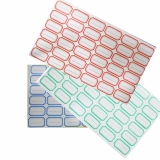 勁威 A4 不干膠標簽 分類標簽 41*23mm（6*6）