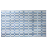 勁威 A4 不干膠標簽 分類標簽 25*13mm（10*10）