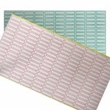 勁威 A4 不干膠標簽 分類標簽 28*10mm（10*16）