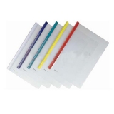 齊心彩色抽桿夾 HF287A