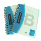 紅緣 線圈本 螺旋裝訂本 L67系列 120頁