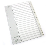 齊心 字母膠質分類索引紙(11孔，A-Z) IX900 A4