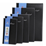 紅緣 皮面商務記事本 仿皮筆記本 B20系列 120頁