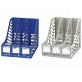 齊心 三格資料架 B2113