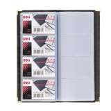 得力 5782 攤開式名片冊 160張