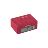 益而高 小型金屬手提金庫 現金密碼箱 668S