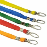 證件卡掛繩 胸卡吊牌掛繩 工作證掛繩 欖扣絲綢面證件帶