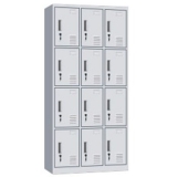 鋼制更衣柜 LB-W-041十二門更衣柜 帶鎖鐵皮工衣柜