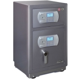 杰寶大王 銀麟電子保險箱 保險柜 FDX-A/D-68JS（雙門）