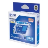 愛普生 T0842 青色墨盒 C13T084280